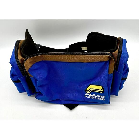 Plano Tackle Systems Waist Bag Pack Fishing Camping Adjustable Pockets GUC - Picture 8 of 8